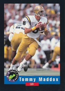 1992 Classic Blister #58 Tommy Maddox Front
