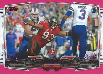 2014 Topps - Pink #187 Gerald McCoy Front