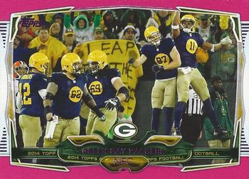 2014 Topps - Pink #221 Green Bay Packers Front
