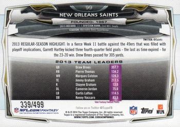 2014 Topps - Pink #99 New Orleans Saints Back