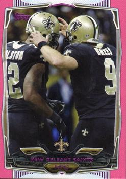 2014 Topps - Pink #99 New Orleans Saints Front