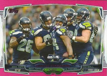 2014 Topps - Pink #204 Seattle Seahawks Front