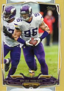 2014 Topps - Gold #70 Brian Robison Front