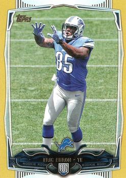 2014 Topps - Gold #340 Eric Ebron Front