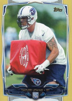2014 Topps - Gold #358 Taylor Lewan Front