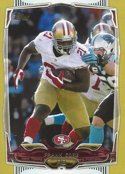2014 Topps - Gold #34 Frank Gore Front