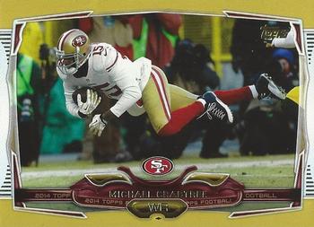 2014 Topps - Gold #62 Michael Crabtree Front