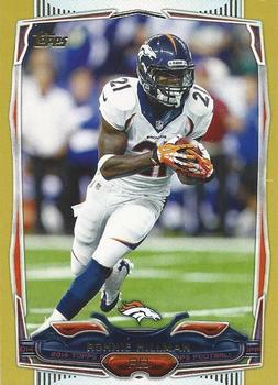 2014 Topps - Gold #142 Ronnie Hillman Front