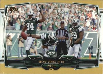 2014 Topps - Gold #236 New York Jets Front
