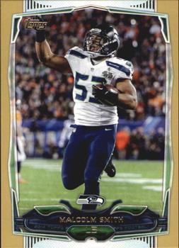 2014 Topps - Gold #304 Malcolm Smith Front