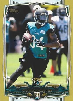 2014 Topps - Gold #392 Storm Johnson Front