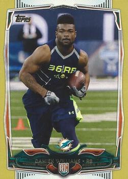2014 Topps - Gold #410 Damien Williams Front