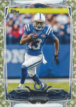 2014 Topps - Camo #2 T.Y. Hilton Front