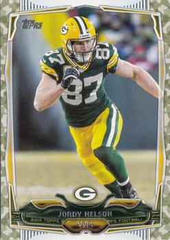 2014 Topps - Camo #7 Jordy Nelson Front