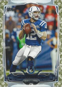 2014 Topps - Camo #69 Andrew Luck Front