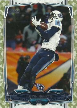 2014 Topps - Camo #89 Justin Hunter Front