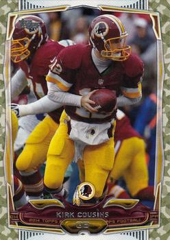 2014 Topps - Camo #147 Kirk Cousins Front