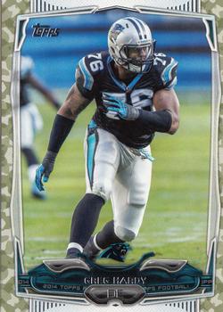2014 Topps - Camo #205 Greg Hardy Front