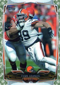 2014 Topps - Camo #219 Paul Kruger Front