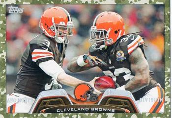 2014 Topps - Camo #268 Cleveland Browns Front