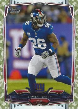 2014 Topps - Camo #290 Antrel Rolle Front