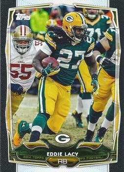 2014 Topps - Black #231 Eddie Lacy Front