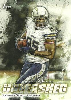 2014 Topps - Greatness Unleashed #GU-AG Antonio Gates Front