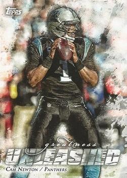 2014 Topps - Greatness Unleashed #GU-CN Cam Newton Front