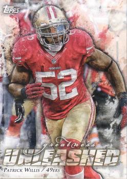 2014 Topps - Greatness Unleashed #GU-PW Patrick Willis Front