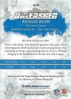 2014 Topps - Greatness Unleashed #GU-RB Reggie Bush Back