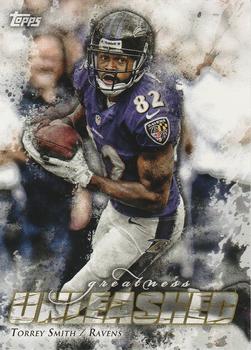 2014 Topps - Greatness Unleashed #GU-TS Torrey Smith Front