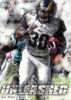 2014 Topps - Greatness Unleashed #GU-ZS Zac Stacy Front