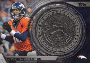 2014 Topps - Kickoff Coins #NFLKC-PM Peyton Manning Front
