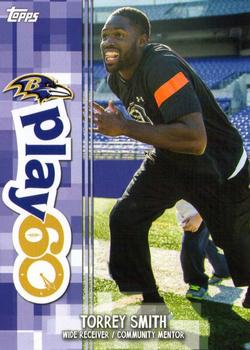 2014 Topps - Play 60 Community Mentors #NNO Torrey Smith Front