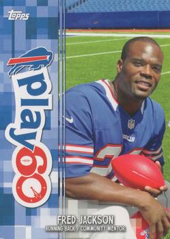 2014 Topps - Play 60 Community Mentors #NNO Fred Jackson Front