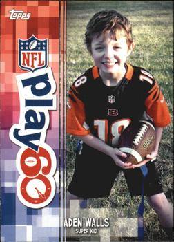 2014 Topps - Play 60 Super Kids #NNO Aden Walls Front