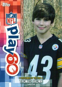 2014 Topps - Play 60 Super Kids #NNO Thomas Brown Front