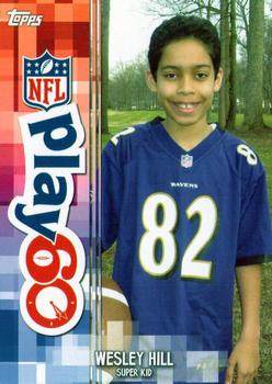 2014 Topps - Play 60 Super Kids #NNO Wesley Hill Front
