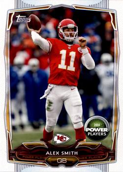 2014 Topps - Power Players #PP-12 Alex Smith Front