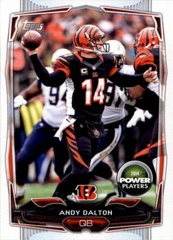 2014 Topps - Power Players #PP-49 Andy Dalton Front