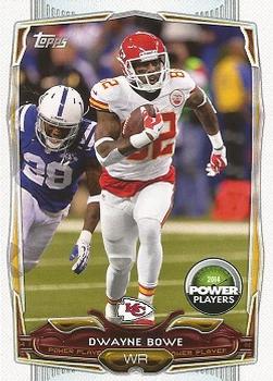 2014 Topps - Power Players #PP-55 Dwayne Bowe Front