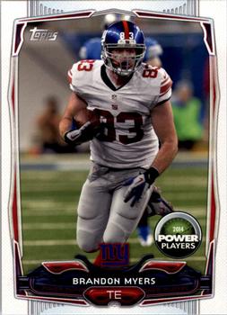 2014 Topps - Power Players #PP-56 Brandon Myers Front