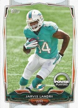 2014 Topps - Power Players #PP-113 Jarvis Landry Front