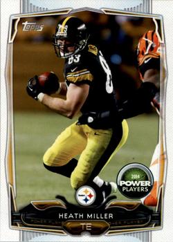 2014 Topps - Power Players #PP-114 Heath Miller Front
