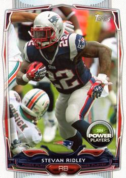 2014 Topps - Power Players #PP-179 Stevan Ridley Front
