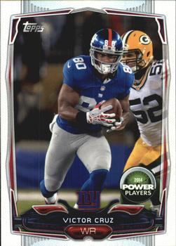 2014 Topps - Power Players #PP-183 Victor Cruz Front