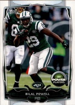 2014 Topps - Power Players #PP-184 Bilal Powell Front