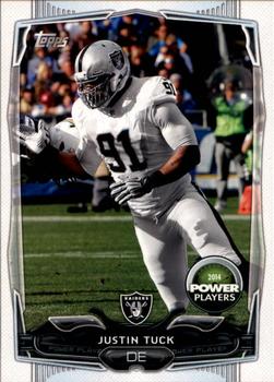 2014 Topps - Power Players #PP-188 Justin Tuck Front