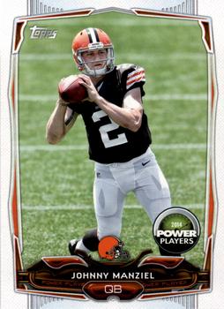 2014 Topps - Power Players #PP-203 Johnny Manziel Front