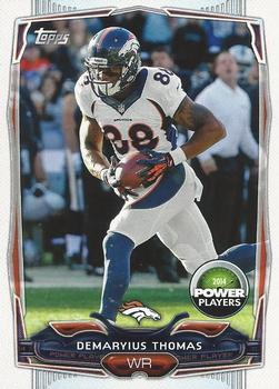 2014 Topps - Power Players #PP-166 Demaryius Thomas Front